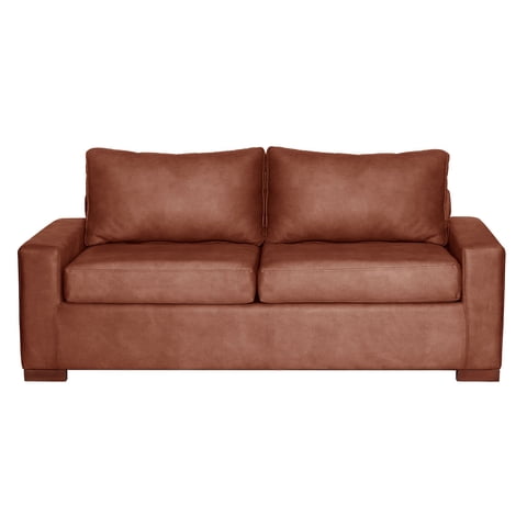 Latam Home - Sofa Livorno 3 C Cuero Kentucky Tabaco