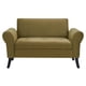 thumbnail image 1 of Banqueta Baul + Respaldo Lua 2C Felpa 20 Verde Musgo, 1 of 6