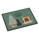 thumbnail image 1 of Felpudo Caroline's Treasures 61 x 91 cm Labrador Negro Navideño, 1 of 6
