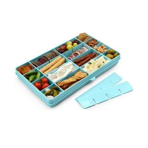 Melii - Caja Contenedora Xl Para Snacks Azul