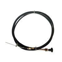 Ioensy - Cable De Control Del Estrangulador Del Carburador, Repuesto Para Furgonetas, Coches Y Camiones (5 M)