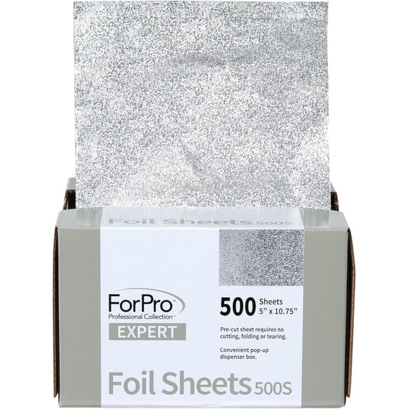 Hojas Aluminio ForPro 500 Unid 5x10.75cm Embosadas