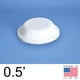 thumbnail image 2 of Protectores adhesivos redondos GorillaGrit blancos, paquete de 100, para gabinetes y cajones, 2 of 8