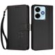 thumbnail image 3 of Funda Cartera Trébol para Xiaomi Poco M6 4G con Ranuras Tarjetas y Carga Inalámbrica Negro, 3 of 6