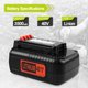 thumbnail image 2 of Batería de reemplazo Ahomtikk 40V 3.5Ah para Black and Decker, 2 of 9