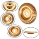 thumbnail image 3 of Juego de 5 discos para tallado de madera, discos de modelado para amoladora angular de 4" o 4-1/2" con mandril de 5/8", discos de amolado para corte, modelado y pulido de madera., 3 of 6