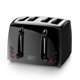 thumbnail image 1 of Tostadora BLACK+DECKER TR1410BD, 4 rebanadas, extra ancha, 7 pantallas, 1 of 7