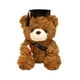 thumbnail image 3 of Oso De Peluche Bonito De 28cm, Simulación De Animal De Peluche Para Regalos De Novia, Sombrero Marrón Oscuro, 3 of 5