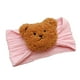thumbnail image 1 of Diadema De Bebé Con Decoración De Oso, Diademas Anchas Para Niños, Diadema Bonita, Diadema Rosa, 1 of 5