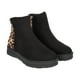 thumbnail image 1 of Botin Mujer Negro Leopard 006 Police, 1 of 5