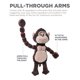 thumbnail image 5 of Juguete para perros Outward Hound Thunda Tugga Gorilla Plush & Squeaky, 5 of 9
