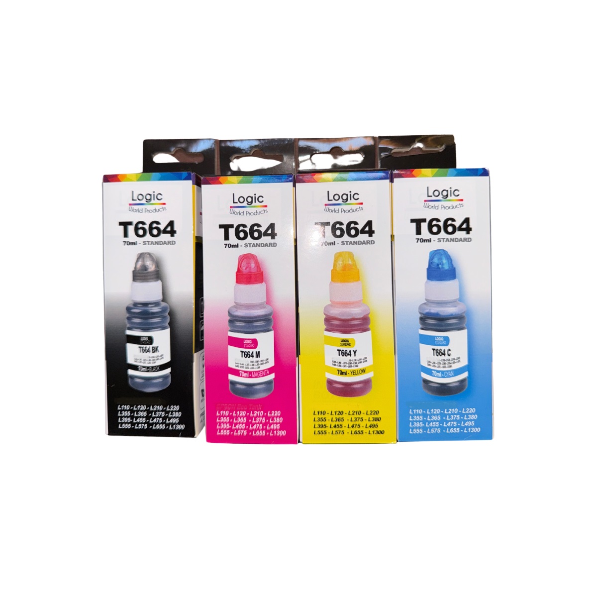 Genérico - Pack Tintas Compatibles Para T664 L110/120/350/355/365