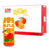 Bebida Sabor Mango Marca Rico 490 Ml * 24 Latas