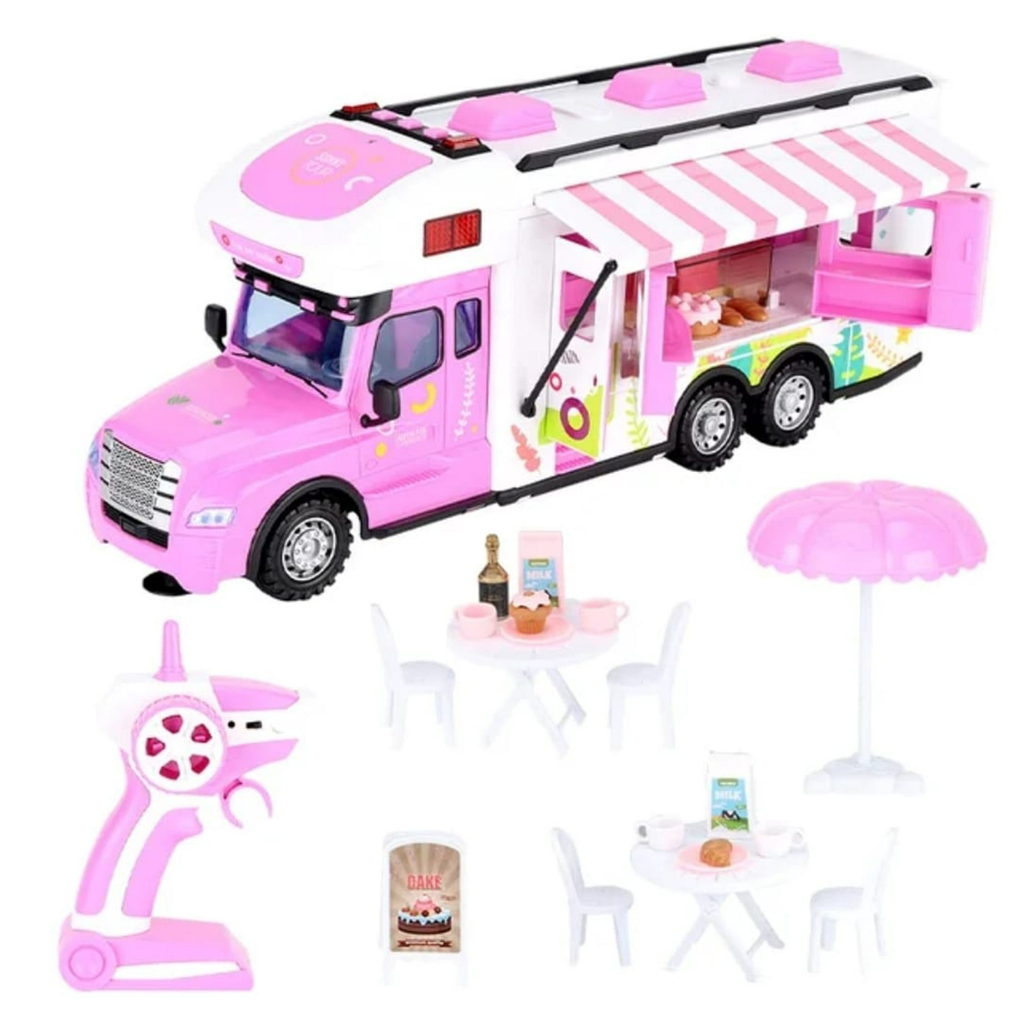 Maravillas Valdivia - Camion Auto Control Remoto Luces Y Sonido Food Truck