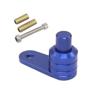 Genérico - Palanca De Freno Botón De Estacionamiento Interruptor De Bloqueo Semiautomático Para Nmax 155 125 Azul