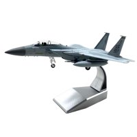 Magideal - Modelo De Avión De Us F-15C A Escala 1/100, Modelo De Avión De Metal Con Soporte De Exhibición, Modelo De Avión Realista Multiusos Profesional