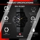thumbnail image 2 of Reloj Luminox Navy Seal XS.3601 para hombre, 45 mm, fecha negra, 200 m, 2 of 8