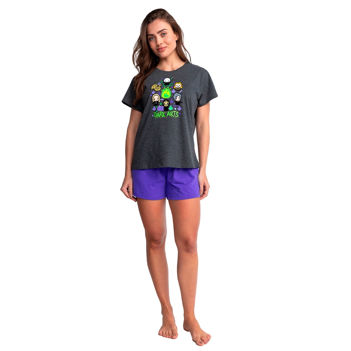 Top - Pijama Mujer Verano Algodón Harry Potter C3