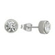 thumbnail image 1 of Aros Plata Mujer Punto de Luz Circon Blanco, 1 of 3