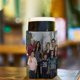 thumbnail image 5 of Familia Moderna Funda enfriadora de latas, aislante de bebidas para mantener frías o calientes, funda térmica plegable para latas, portabebidas reutilizable, 5 of 6