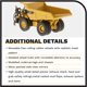 thumbnail image 5 of Diecast Masters Camión Caterpillar 772 Fuera de Carretera 1:87, 5 of 8