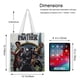 thumbnail image 5 of Black Panther Bolso de tela con estampado de lienzo para mujer, bolsa de compras reutilizable y estética, con cremallera interior, regalo para mujer,38*45cm., 5 of 6