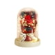 thumbnail image 4 of Ramos De Flores De Jabón Iluminan La Cúpula De Cristal De Flores Para El Aniversario Del Día De La Madre Rojo, 4 of 5