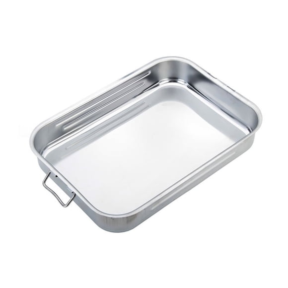 Asadera de Acero Inoxidable 45x32x7,5cm Lacor