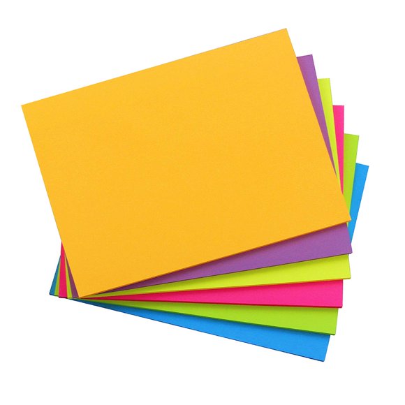 Bloc de notas adhesivas SIMONA 20x15 cm 6 colores 270 hojas