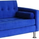 thumbnail image 3 of Sofa Retro 3 Cuerpos Felpa 12 Azul, 3 of 5