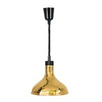 Magideal - Lámpara Colgante Para Calentar Alimentos, Lámpara De Calefacción Ajustable Para Catering, Buffet, Lámpara De Calentamiento, Luz De Calefacción Para Ca Oro