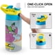 thumbnail image 4 of El Gran Show de Grape Ape Botella de Agua con Tapa Pop Top de Un Toque, Acero Inoxidable, a Prueba de Fugas, para Deportes, Botella Infantil azul 12 oz, 4 of 6