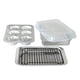 thumbnail image 1 of Set de sartenes Nordic Ware Naturals, horno tostador compacto, 5 piezas, 1 of 6