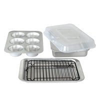 Set De Sartenes Nordic Ware Naturals, Horno Tostador Compacto, 5 Piezas