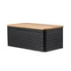 thumbnail image 3 of Contenedor De Pan, Contenedor De Almacenamiento De Cocina, Soporte De Pan Para Mostrador De Cocina, Negro, 3 of 3