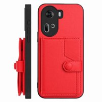 Foxdock Funda Para Oppo Reno 11 Con Bloqueo Rfid - Diseño Elegante Con Cierre De Botón
