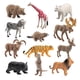 thumbnail image 4 of Juego De 12 Mini Figuras De Animales Salvajes Para Festivales, Suministros Para Fiestas, Estilo A, 4 of 5