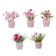 thumbnail image 3 of 5 Piezas Flores Artificiales en Maceta Centros de Mesa Pequeños Y Flores de Plástico con Diseño Creativo Que No Se Marchita Adecuado para La Decoraci Estilo B, 3 of 5