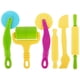 thumbnail image 2 of Juego de herramientas Play Dough Inxens de 25 piezas con moldes para animales y cortadores, 2 of 9