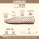 thumbnail image 4 of Flats CUSHIONAIRE Siesta Modern Lattice Ballet Mocha, 4 of 9