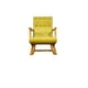 thumbnail image 2 of Silla Mecedora Con Apoya Brazo Felpa Ocre, 2 of 3