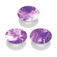 Popsockets Popminis Mini Agarre Para Teléfonos Y Tablets Paquete De 3 Morado