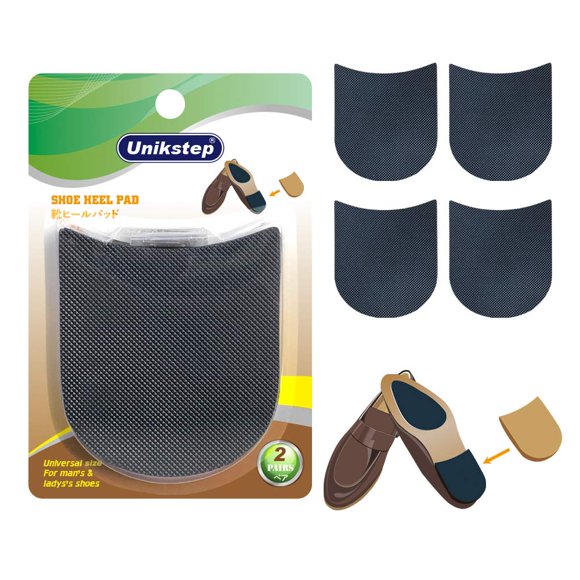 Almohadillas para tacón UNIKSTEP antideslizantes con cojín de 3.5 mm, 2 pares