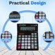 thumbnail image 4 of Calculadora EMPIRE ET-1200V de 12 dígitos con energía solar y batería, 4 of 6