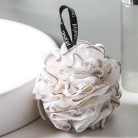 Xusx111 - Loofah-Baño-Esponja Encaje-Malla-Set // 2-Scrubs-En-1 Por Ramo De Ducha (4 Paquetes De Colores De Spa) Cuerpo Luffa Loofa Loufa Puff - Exfoliar, Limpiar La Piel Con Accesorios De Baño De Lujo
