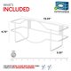 thumbnail image 3 of Dispensador de guantes Stock Your Home, soporte de pared individual de metal blanco, 3 of 7