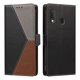 thumbnail image 4 of Cartera para Samsung Galaxy A20e en PU Tricolor, Funda con Solapa, Negro, 4 of 6