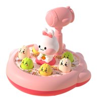 Magideal - Juego De Martillazos: Juguete Interactivo Para Mejorar Habilidades Motoras Finas Conejito