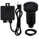 thumbnail image 1 of Kit de interruptores de aire SinkTop para triturador de basura SINKINGDOM, negro mate, 1 of 8
