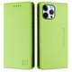 thumbnail image 4 of Funda Billetera con Soporte para iPhone 12 Pro Max Bloqueo RFID Plegable Verde claro, 4 of 6